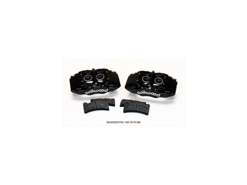 Wilwood 05-13 Corvette C6 Base Models DPC56 Rear Caliper Kit - Black