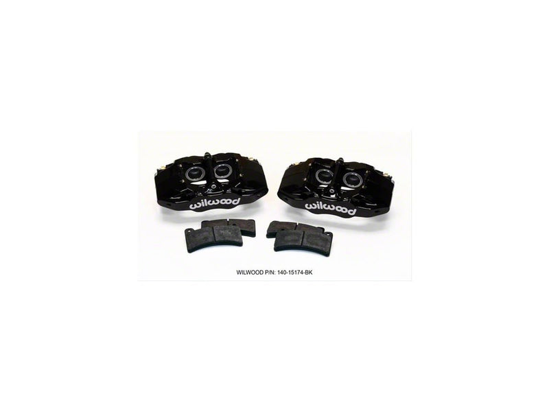 Wilwood 97-04 Corvette C5 All/05-13 C6 Base Models DPC56 Rear Caliper Kit - Black