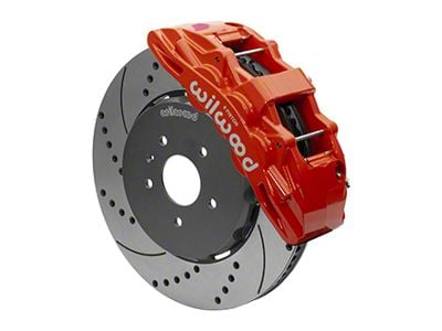 Wilwood SX6R Big Brake Dynamic Front Brake Kit 15in Slotted Red 2020+ Chevy C8 Corvette