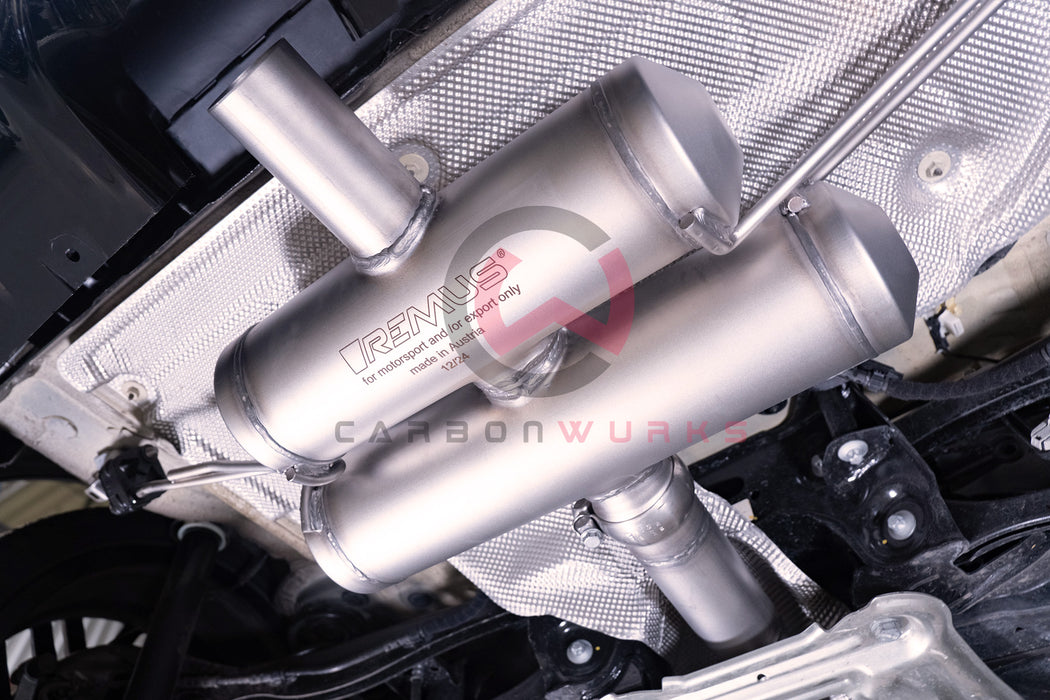 Remus 24+ Mini Cooper S F66 (3 Door) 100mm Titanium Tail Pipe OPT