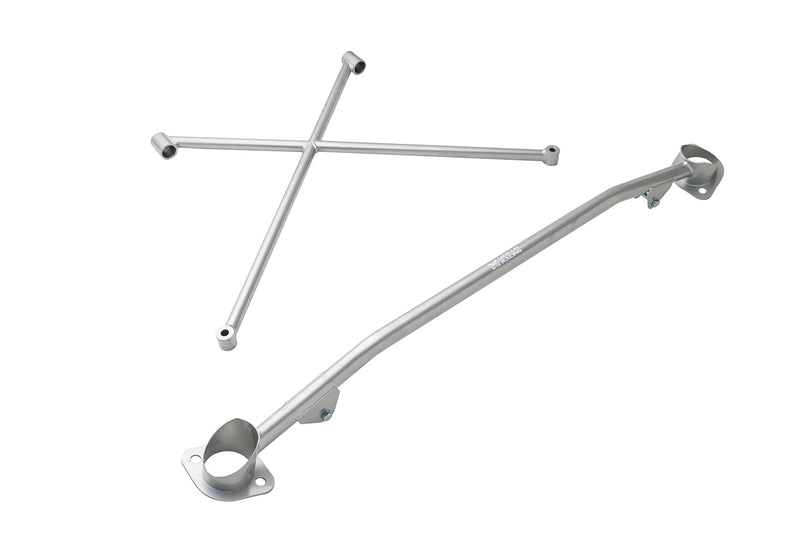 Megan Racing Race-Spec Strut Tower Bars for Honda S2000 00-09 (SILVER)